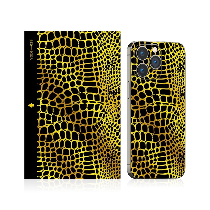 Роскошная 3D золотая Гидрогелевая пленка, сырье для режущей машины, чехол для мобильного телефона из ТПУ, задняя крышка, наклейка с кристаллами и фарфором