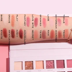 Веб-знаменитости в прямом эфире, модный стиль, розовый блеск розовый шарик матовый 18 цветов, тени для век