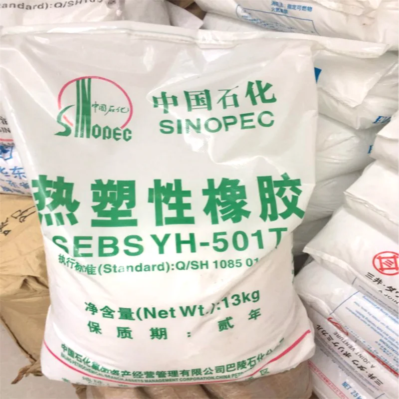 Styrene Ethylene Butylene Styrene Sinopec Sebs Yh-604t Polymer ...