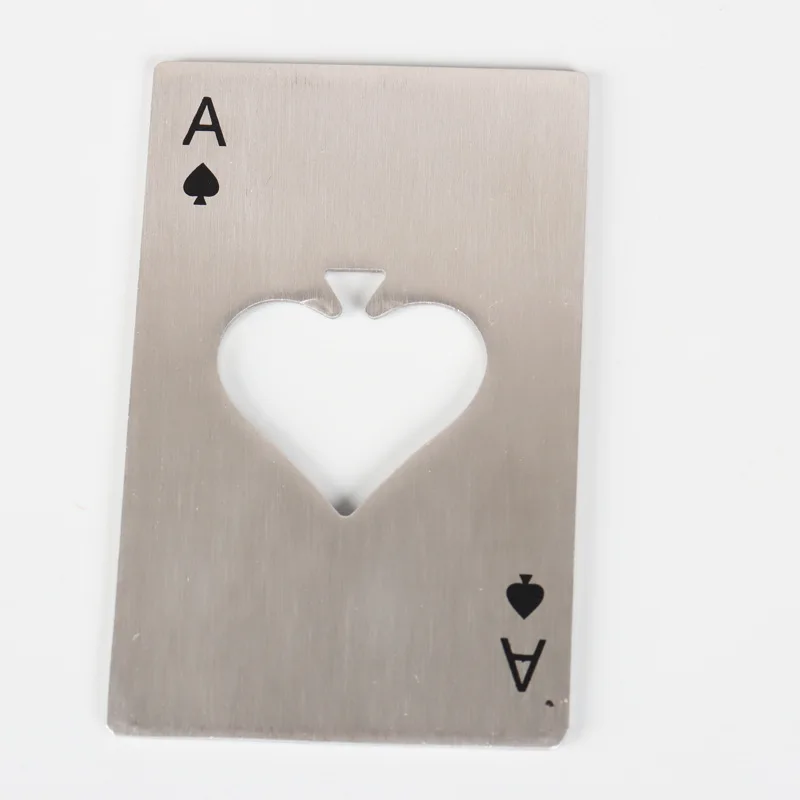 Оптовая продажа, металлический Открыватель для покерных бутылок