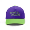 puple and green