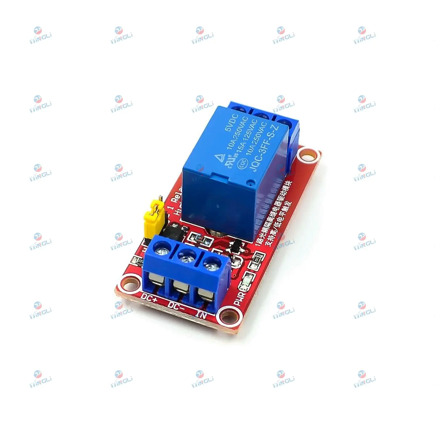 1-circuit 5v9v12v24v Relay Module Optocoupler Isolation High And Low ...