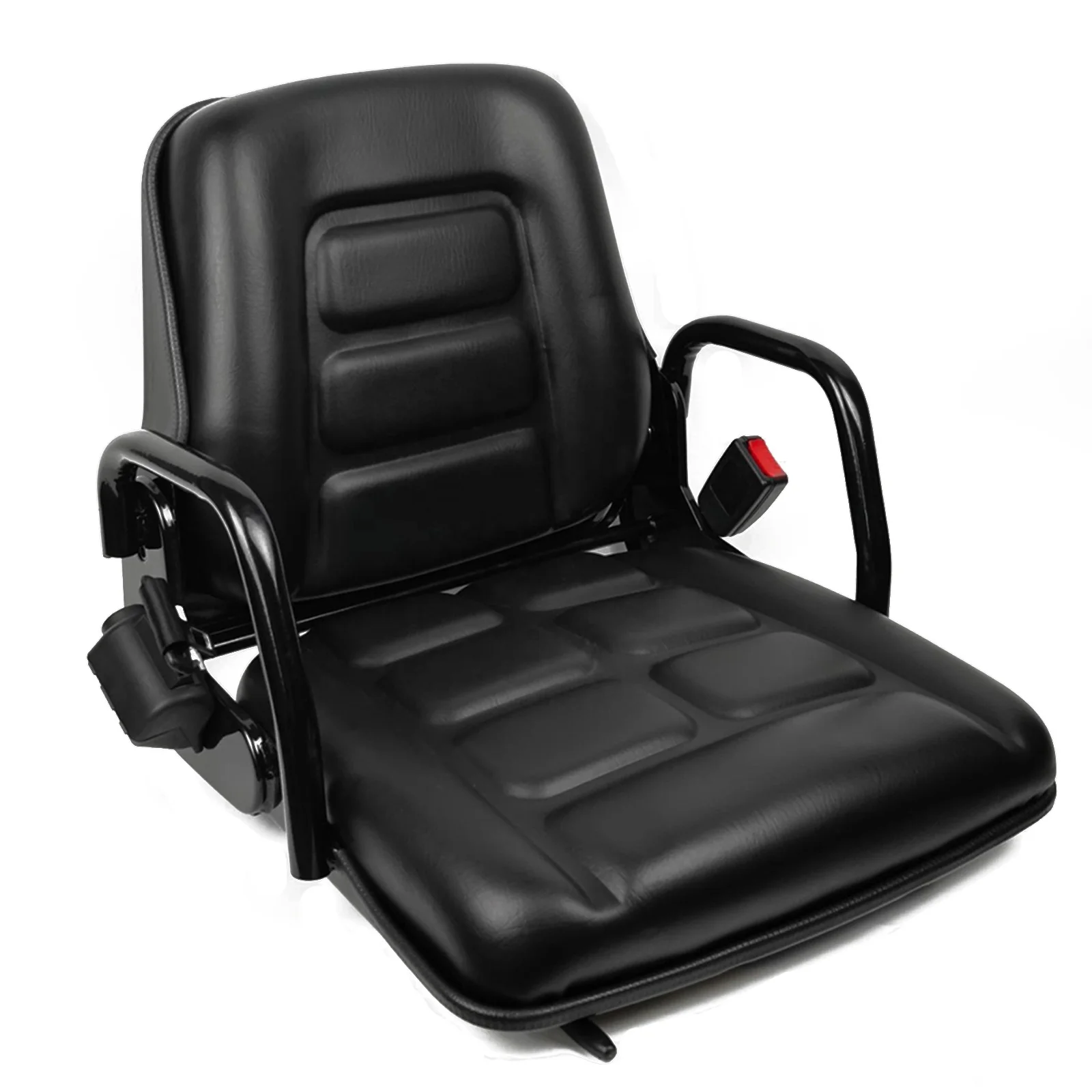 Universal Forklift Seat With Integrated Steel Armrest Fold Down ...