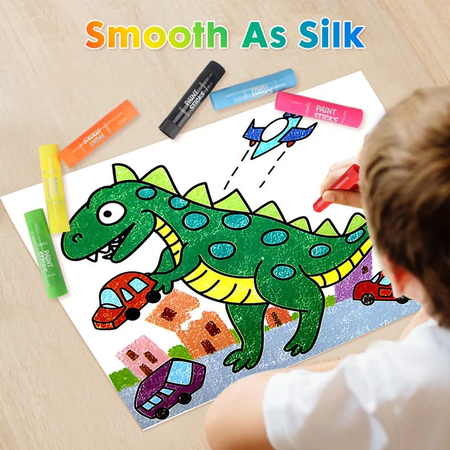 Палочки для рисования Tempera для взрослых, 12/24 цветов, моющиеся скручиваемые мелки для детей, нетоксичные быстросохнущие карандаши, набор для художественной живописи