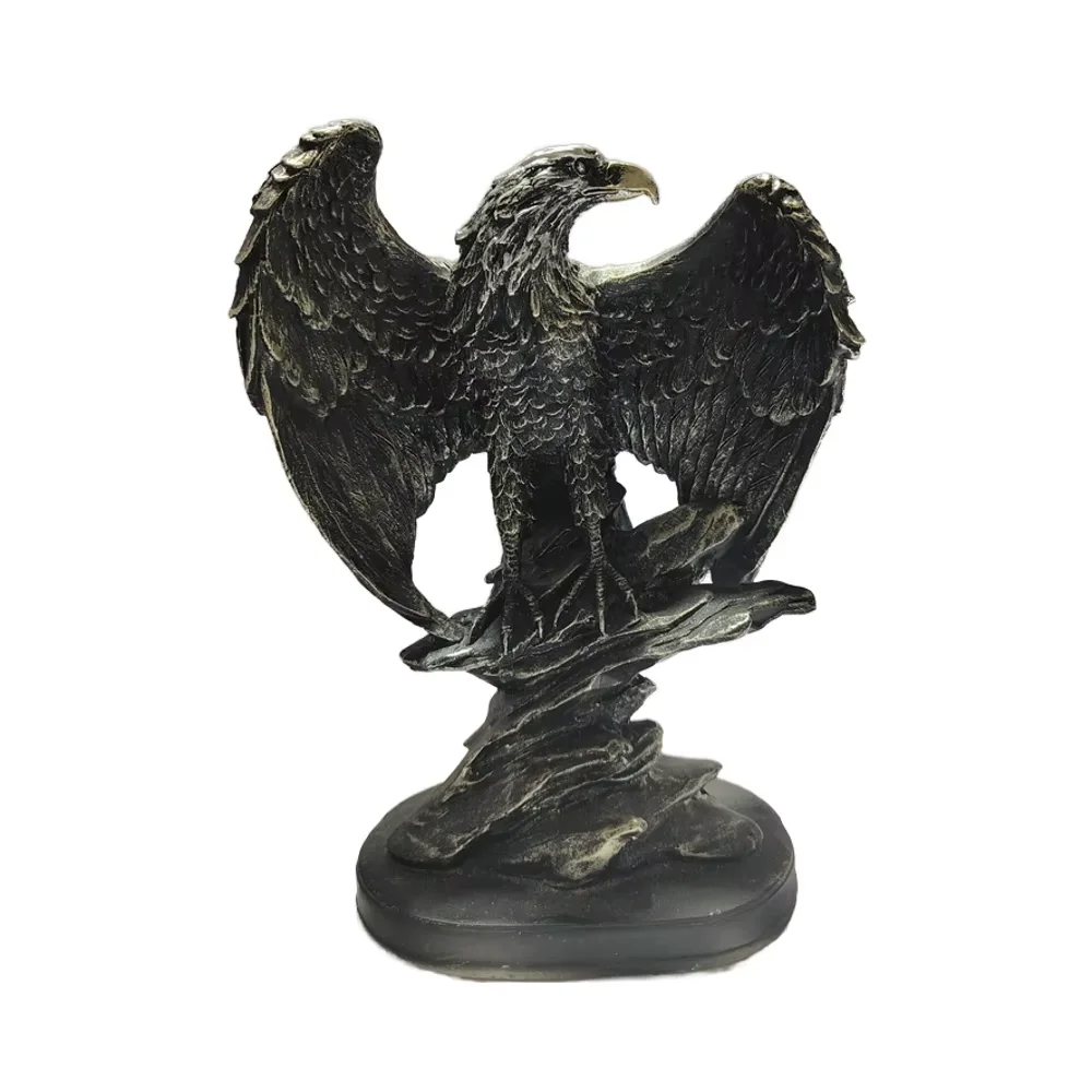 Настраиваемая Реалистичная 3D-статуя орла скульптура из смолы идеальная Подарочная статуя все столы и витрины для изготовления животных