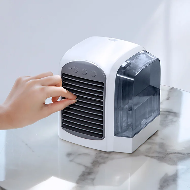 IMYCOO Mini Air Conditioner 380 Ml Desktop Fan with Light