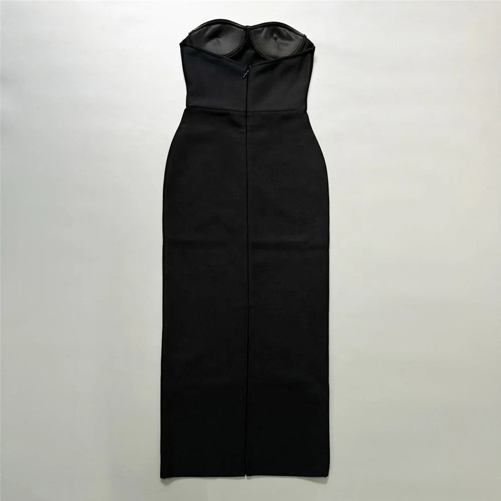 black diamond bandage dress Felicity Black Diamond Bandage Midi Dress main image 1
