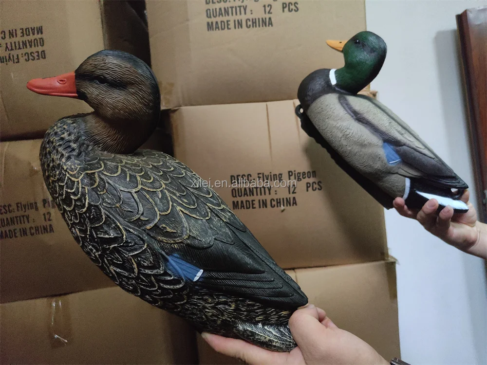 Full Size Oversized Mallard Drake Greenhead Flocking Hunting Duck Decoy