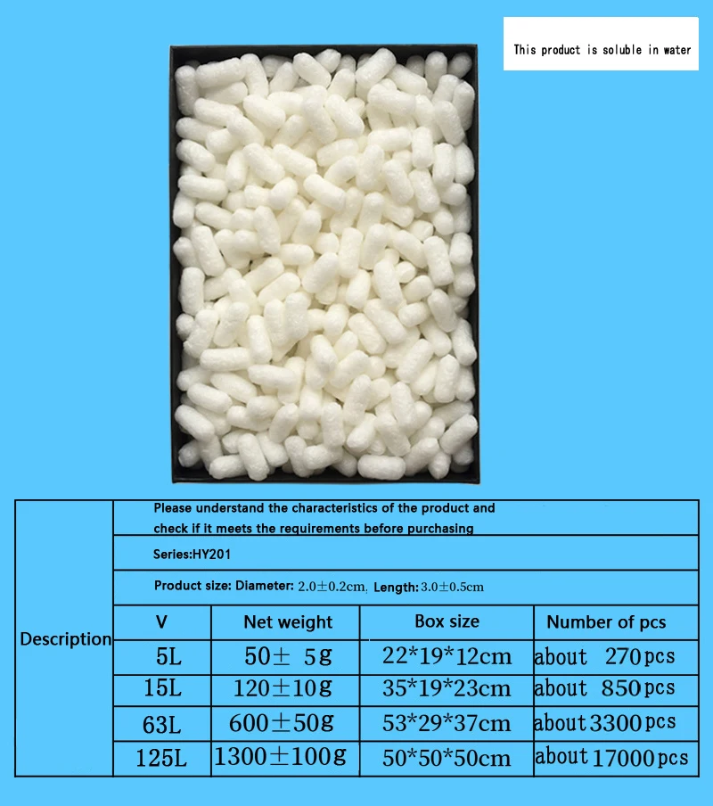 Biodegradable Packing Peanuts Color Recyclable Great For Cushioning