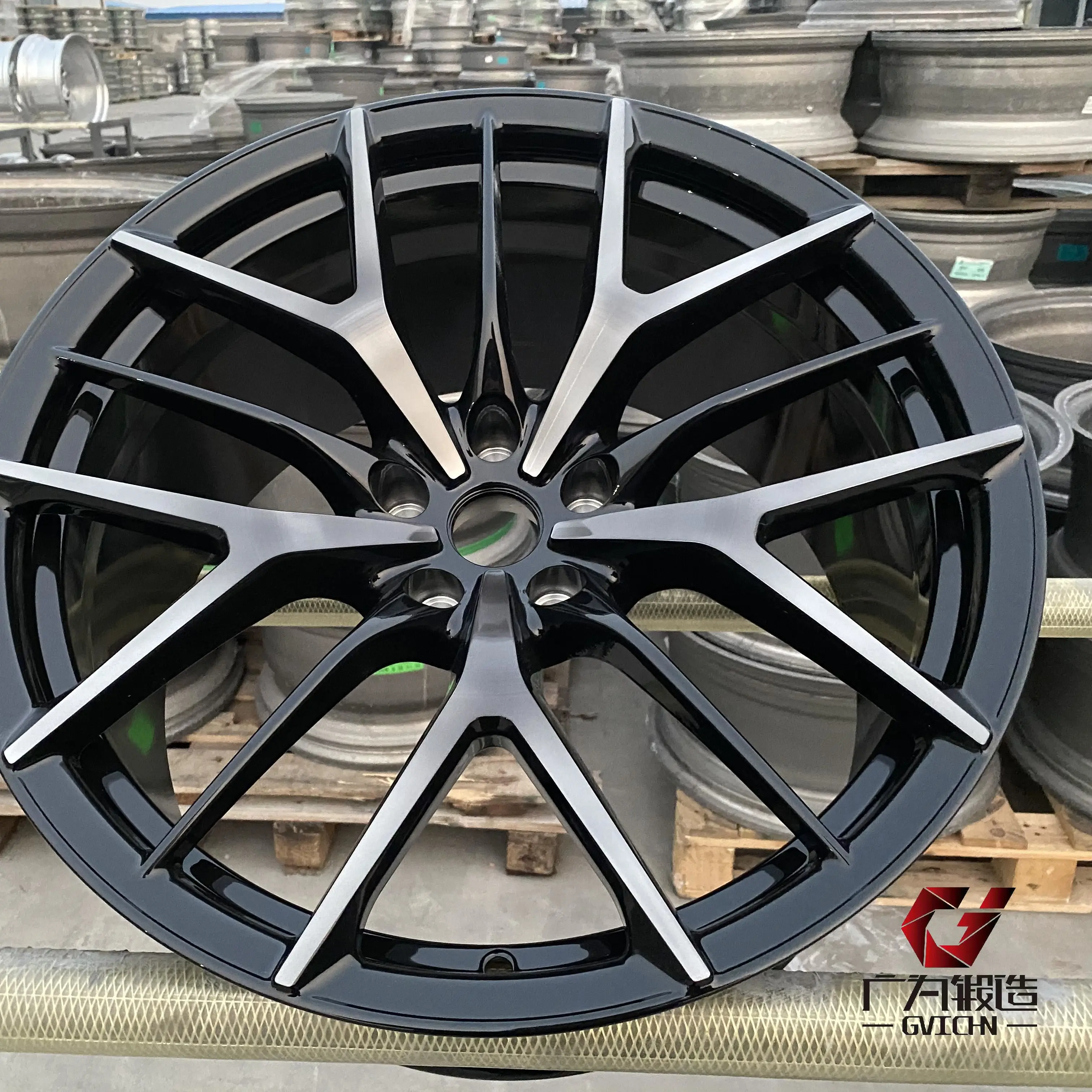 GVICHN Custom 16 17 18 19 20 21 22 inch Forged 6061 T6 Alloy Wheel Rim 5x112 5x114.3 5x120 Concave Passenger Car Wheels Matte