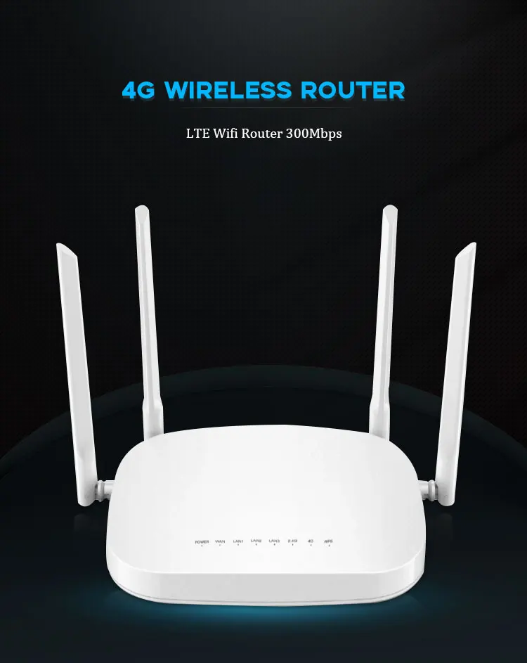 Trolink High Quality Convenience SIM Card WiFi Router 300Mpbs CPE WiFi Router for Home Ues - Image 3
