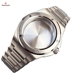 40MM New Watch Case for Engineer Style 100M Waterproof Sapphire Glass Fit NH35 NH36 ETA2824 Movement Stainless Steel Watch Part