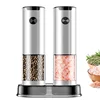 2 Pcs Set - Stainless Steel+Glass -  Silver