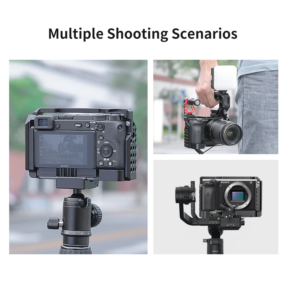 Kingma A6600 Camera Cage Durable Aluminum Alloy Protection
