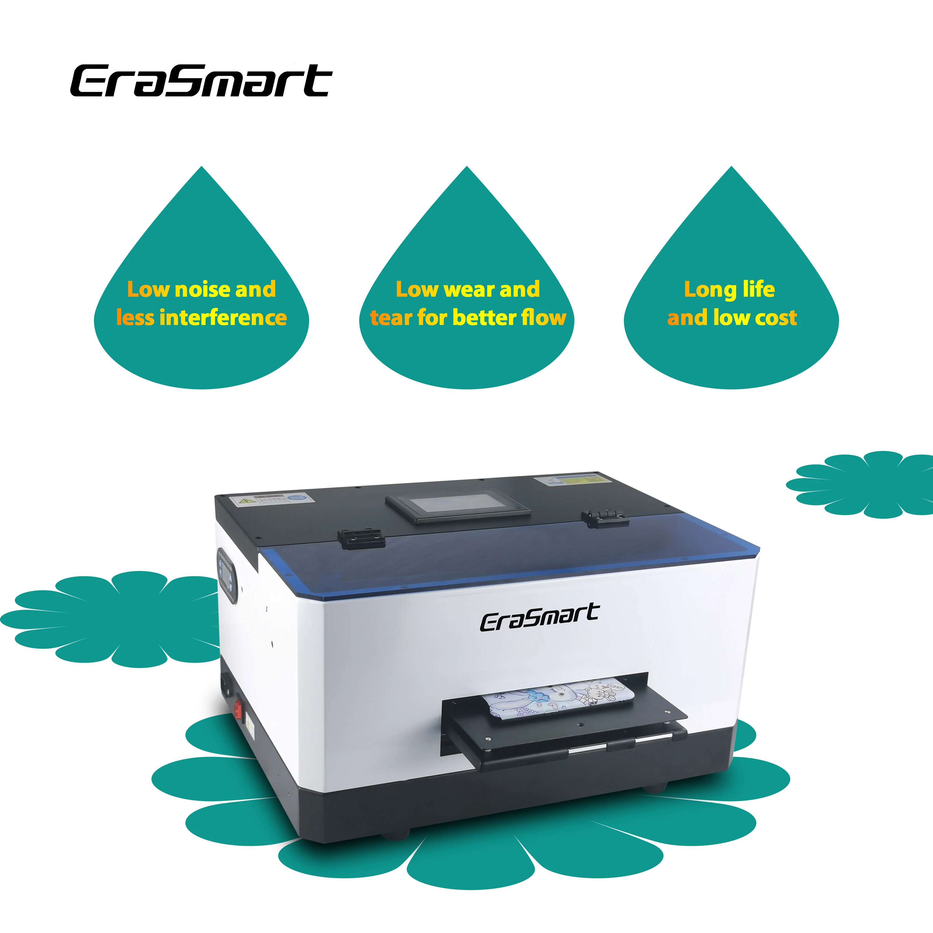 Erasmart the Cheapest Uv Printer Mobile Phone Case Printing Machine A5 Uv Printer