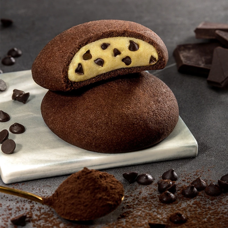 Halal Wholesale Healthy Gluten Free Chocolate Cream Filled Biscuit Cookies 96g Box Crispy Sweet Snack Bulk