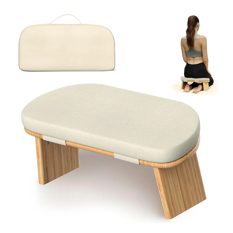 Banc De Méditation, Chaise De Prière Portable Avec Coussin
