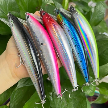 Seabass Lure 68g 140mm Sinking Heavy Minnow Fishing Lures Super Long Casting Hard Lures Winter Artificial Fishing Baits Wobblers – Minnow – view 2