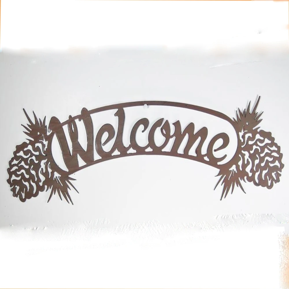 welcome sign