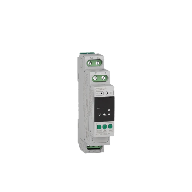 CSQ HYCRUI8S-A1 Single Phase Voltage Current Monitoring Relay AC DC Monitor Undervoltage Overcurrent Digital Timer Relay