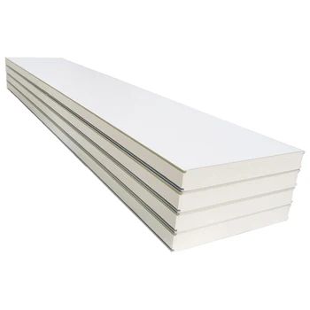Hot Sandwich Panels PU Polyurethane Insulated Roof and Wall White Metal Steel sandwich Panel