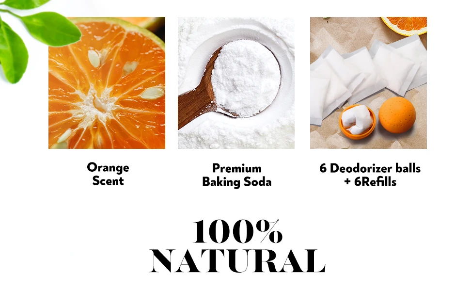 Best Selling 6 In 1 Odor Eliminator Sneaker Freshener Deodorant Ball