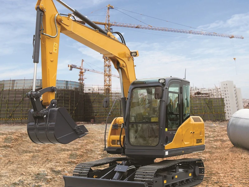 Poclain XE75GA XE85GA 7.5 Ton Crawler Excavator with Engine Core Component 1 Year Warranty Small Model for Sale