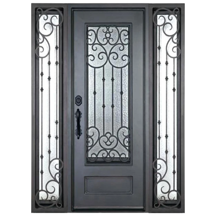 Modern Minimalist Home Design Security Aluminum Entrance Front Entry Doors Price India Single Iron Door Designs
