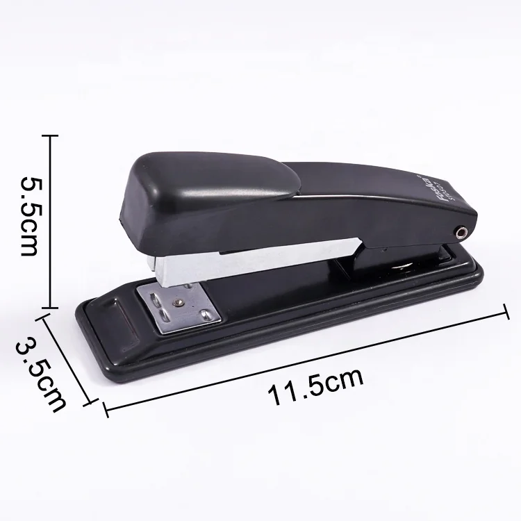 Хит продаж 100% QC проверка полуполоски высокое качество офисный Рабочий стол стандарт 20 листов бумажный ручной канцелярский металлический степлер