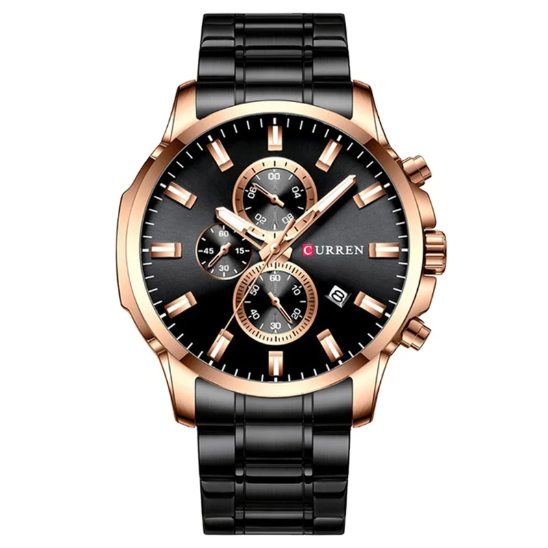 Curren 8348 Men's Watch - High Quality Japan Quartz Movement