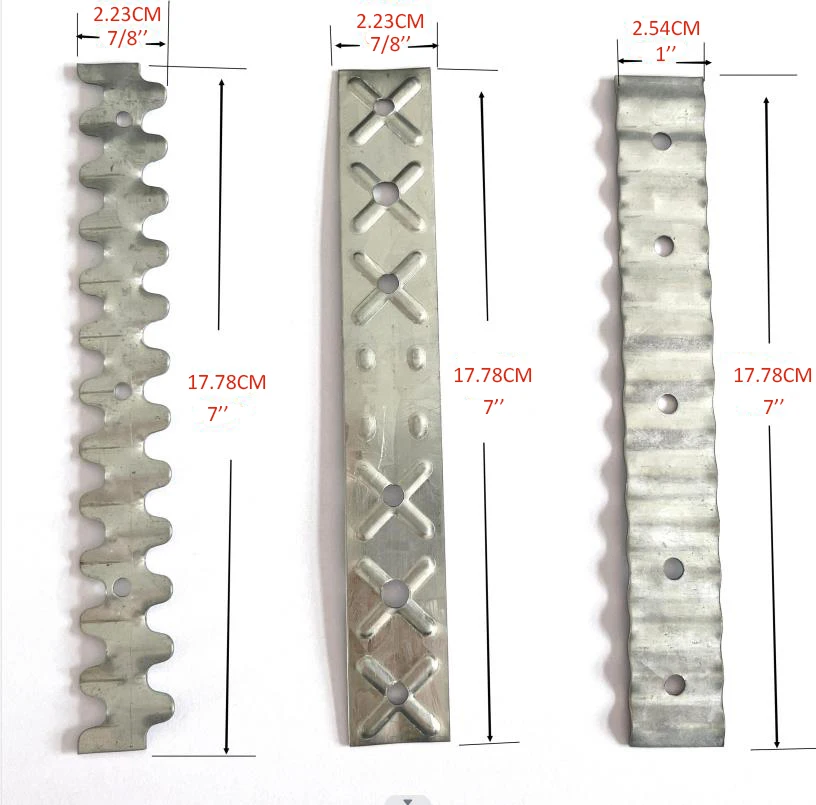 galvanized steel wall ties