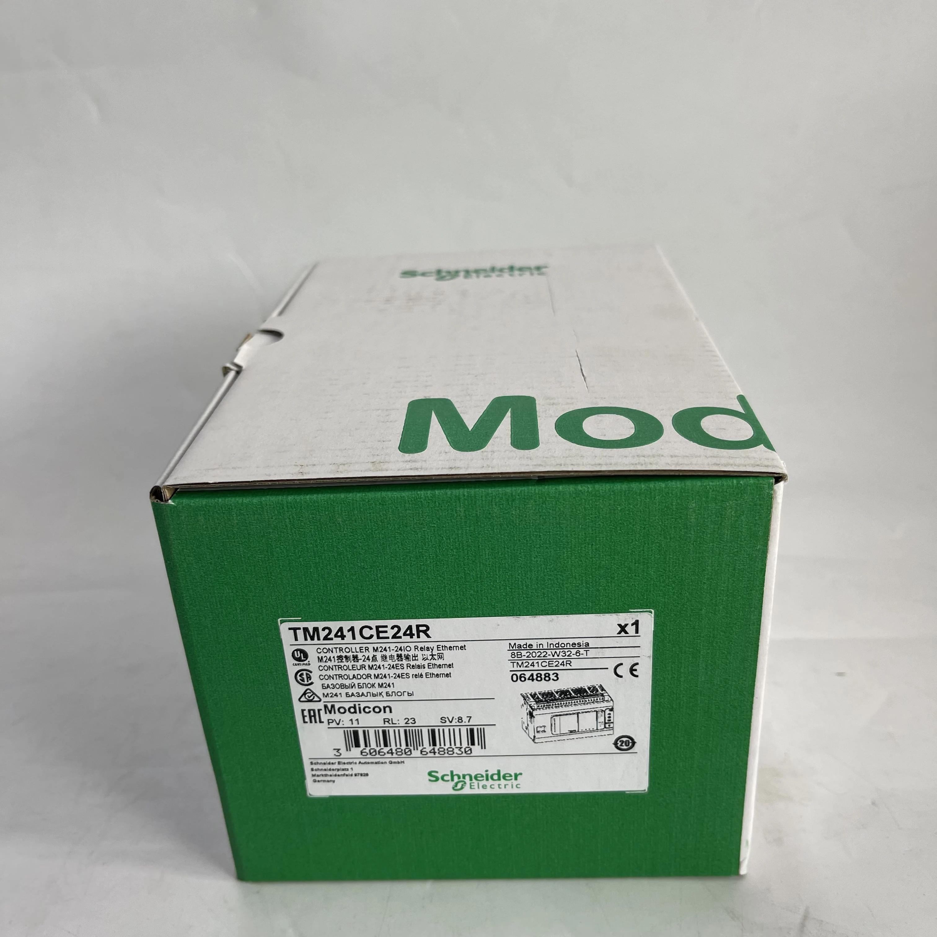 Schneider Programmable Logic Controller PLC  TM241CE24R