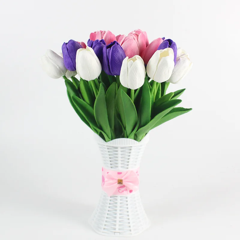 Drea Best Sell Cheap Factory Price Wedding Decorative Pu Real Touch Flowers  Artificial Tulip Purple - Buy Artificial Tulip Purple,Pu Tulip,Tulip Real  Touch Product on 