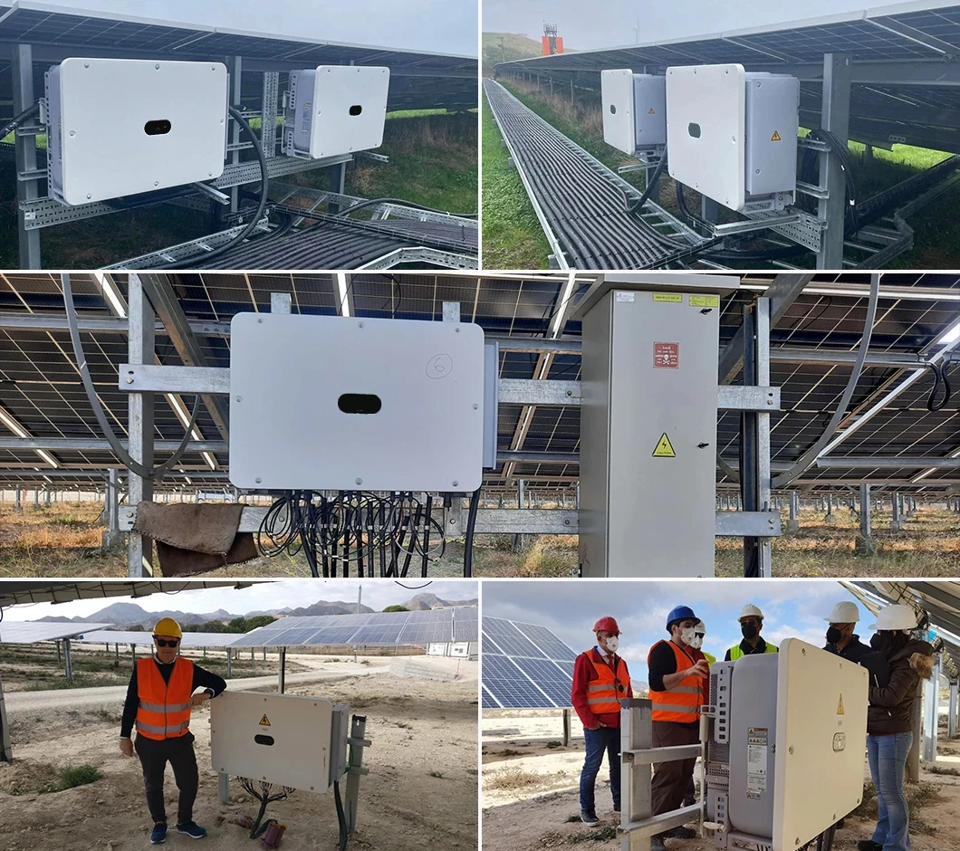 Good Quality Chasun on Grid Solar Inverter 100kw 110kw Three Phase Grid Tie Solar Power Inverters