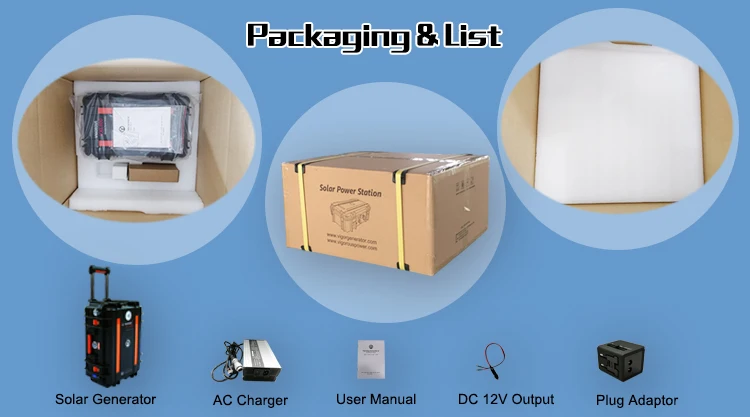 2000 Watts Solar Portable Power Station With Rechargeable from China supplier