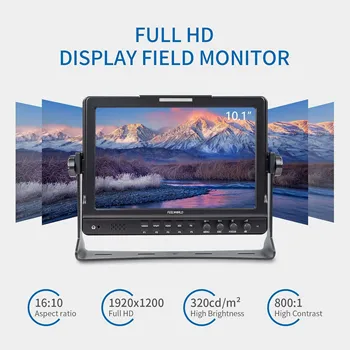 FEELWORLD FW1018V1 10.1 Inch HD Camera Field Monitor 1920x1200 for Professional Videography Peaking Focus detail image