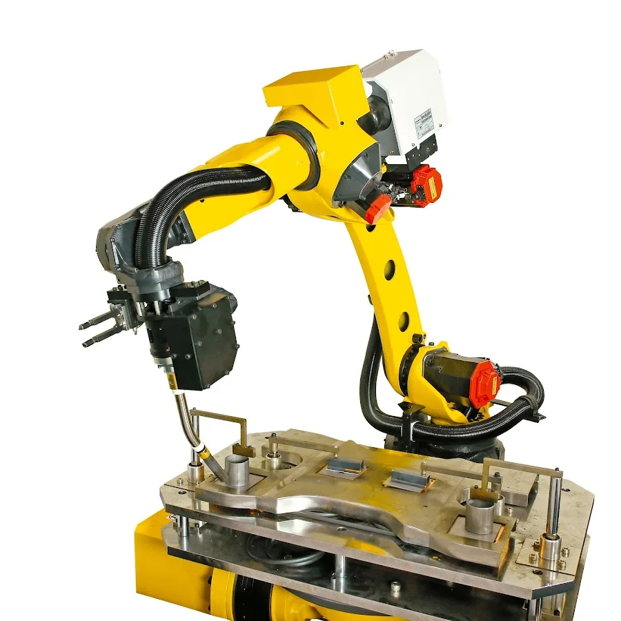 Autonomous Welding Robot FANUC ARC Mate 100iD Welding Robot with Welding Torch and Megment Welder