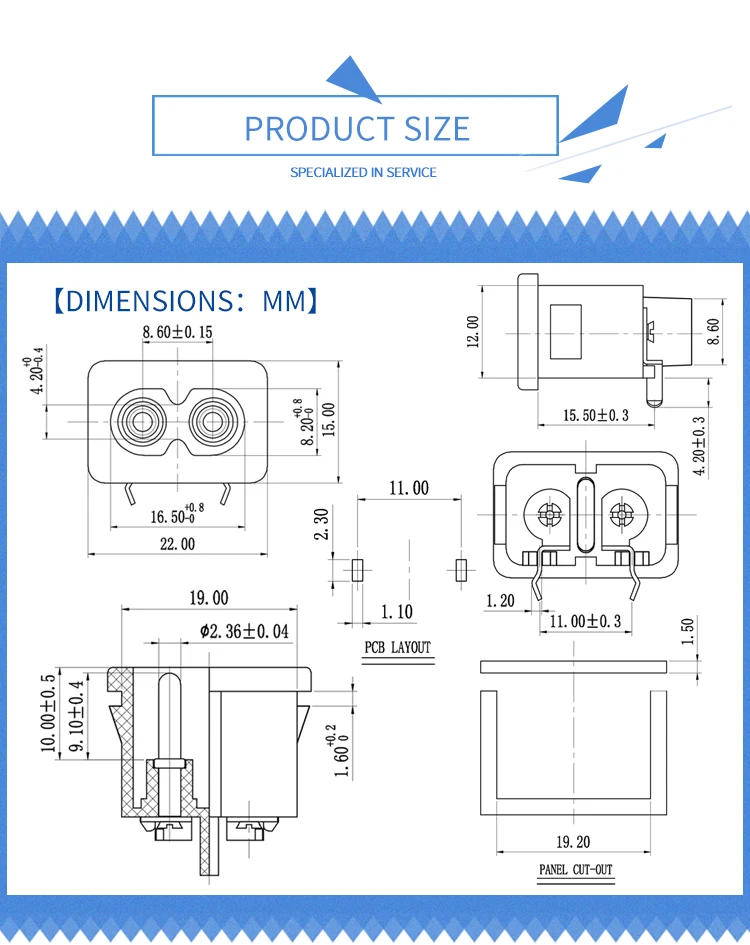 C8 Power Socket - Reliable 110v Ac Inlet for General Use