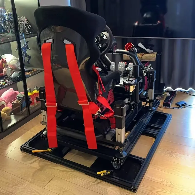 Multiple Player Simracing Motion Actuator Sim Racing Rig Motion Simulator 4 Dof 2dof 6dof Motion Platform Flight Simulator