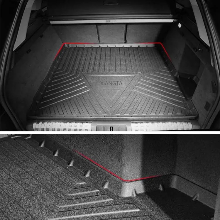 Xiangta Full Set Automotive Interior Custom Leather Car Floor Mats Trunk Mat for Byd Song Plus Accessories