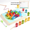 Caja multifuncional digital 9 in-1 de los pescados coloridos