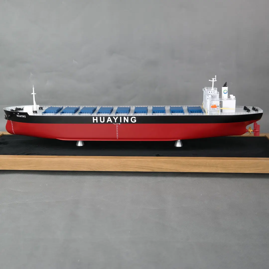 【A】O.A.S Customized 65cm Static Bulk Carrier Model Factory Freight Forwarder Workmanship Model for Christmas Gift