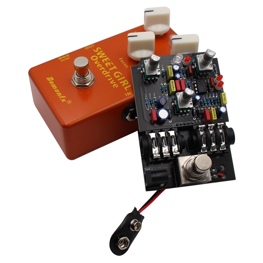 DemonFx Sweet Girl Overdrive Electric Guitar Pedal - Premium Sound