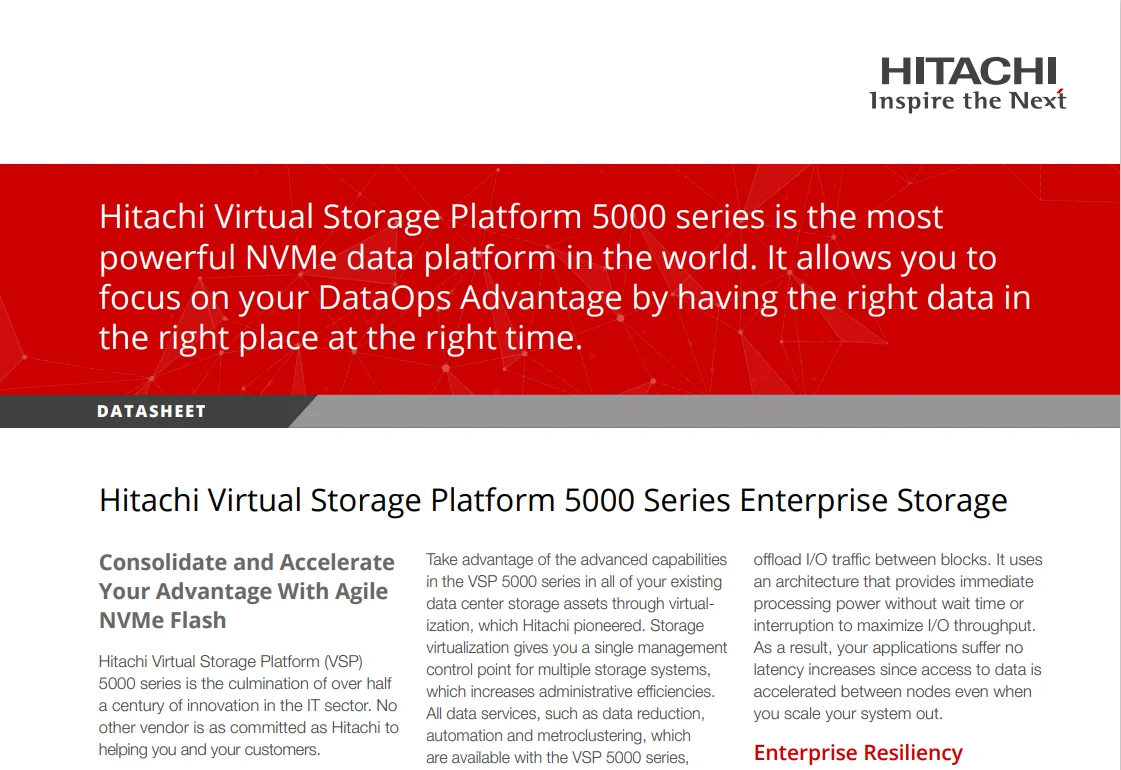 Hitachi Virtual Storage Platform 5100 Buy Compact Shoe Storage,Cold