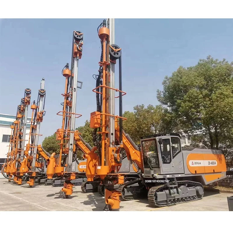 ZEGA D480A Diesel Blasting Hole Rock Drilling Rig for Mining