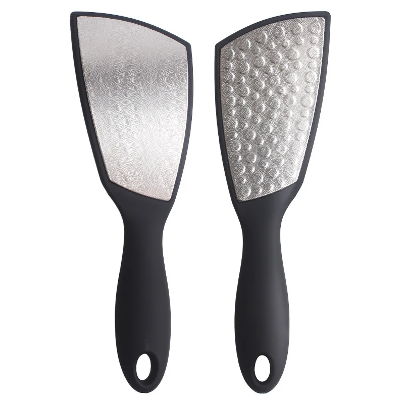 Hot Sale Professional Black Portable Foot File Pedicure Tools Stainless Steel Foot File