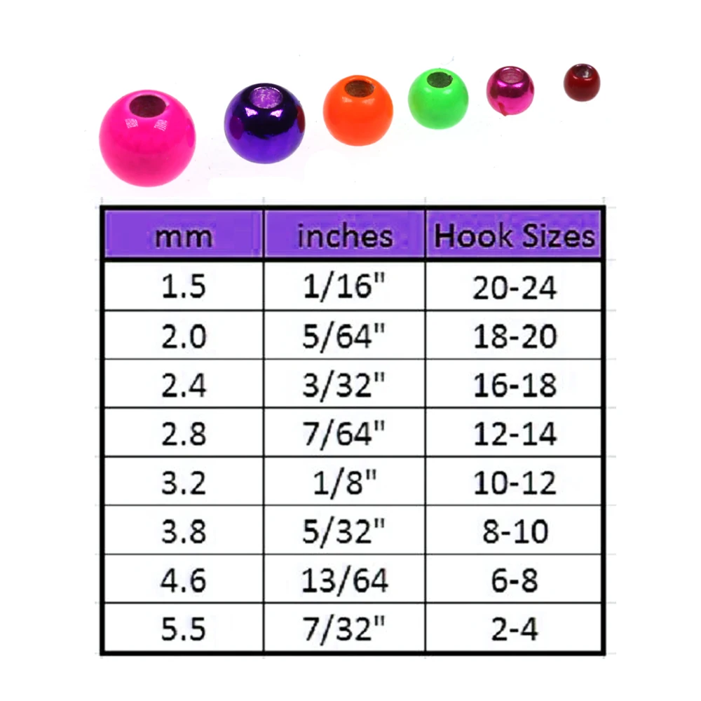 Wooly Bugger Flies Eupheng 25 PC Slotted Tungsten Beads Head For