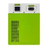 Vert et blanc