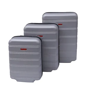 Unisex 12-Piece ABS Travel Luggage Set Wholesale 19-30 Inch TSA Lock Semi-Finished SKD Waterproof Custom Logo