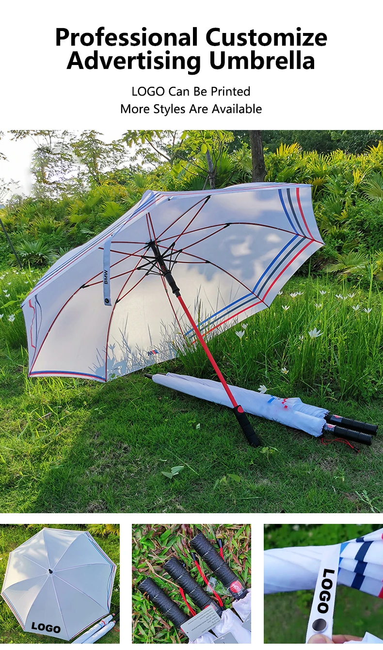 Rain Gear Car Brand Double Layer Compact Parapluie Folding Golf